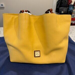 Dooney & Bourke Yellow Leather Handbag